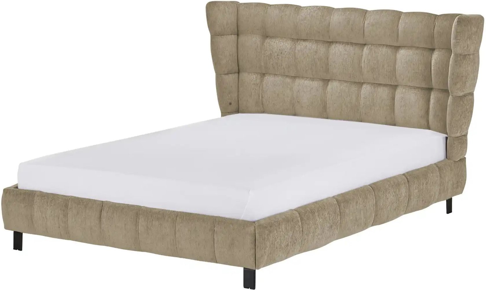 Polsterbettgestell Caterham ¦ beige ¦ Maße (cm): B: 168 H: 109 T: 214.0 Betten > Polsterbetten - Höffner