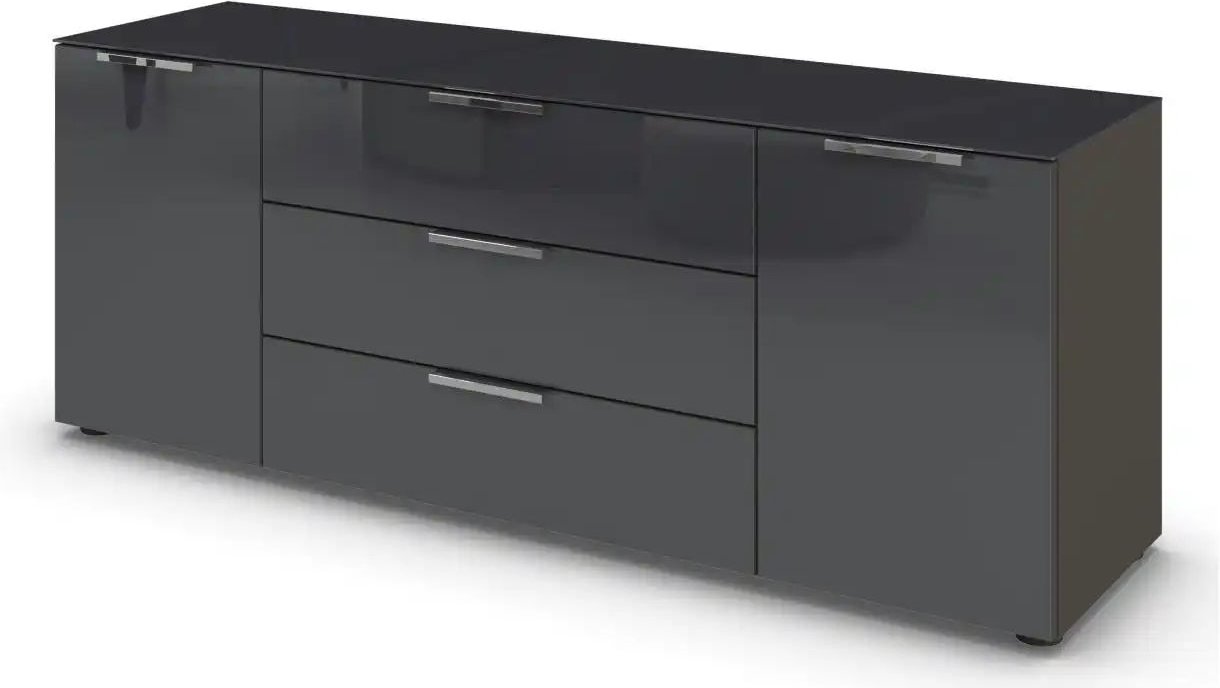 Sideboard Flipp ¦ schwarz ¦ Maße (cm): B: 160 H: 60 Kommoden & Sideboards > Sideboards - Höffner