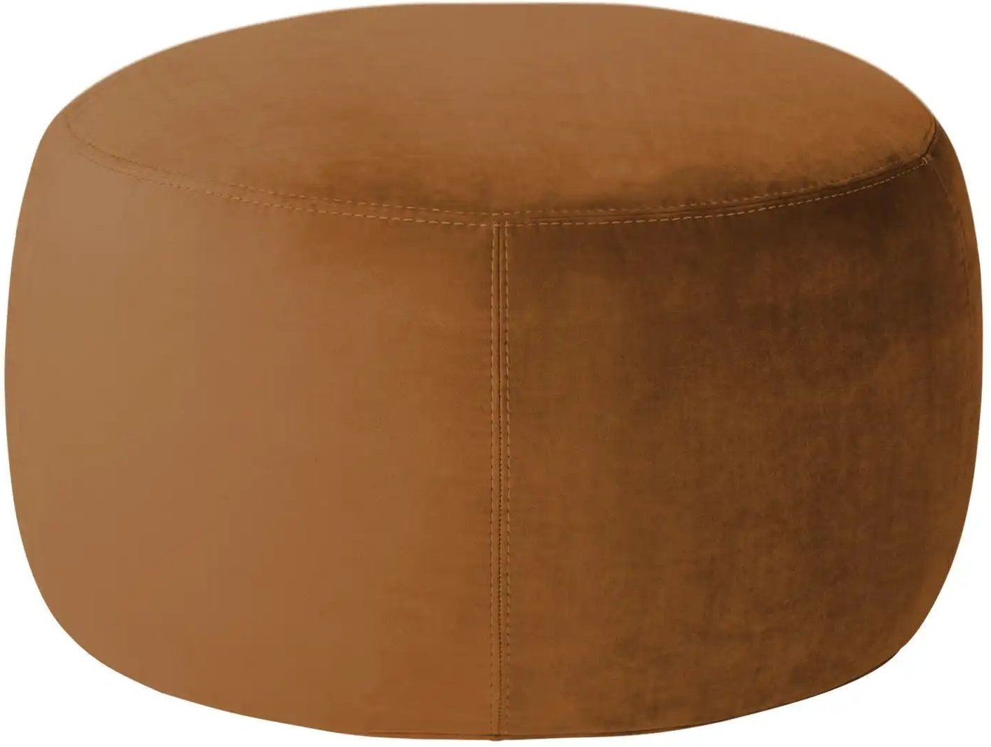 Samt Hocker Amadi ¦ braun ¦ Maße (cm): B: 60 H: 40 Polstermöbel > Hocker - Höffner