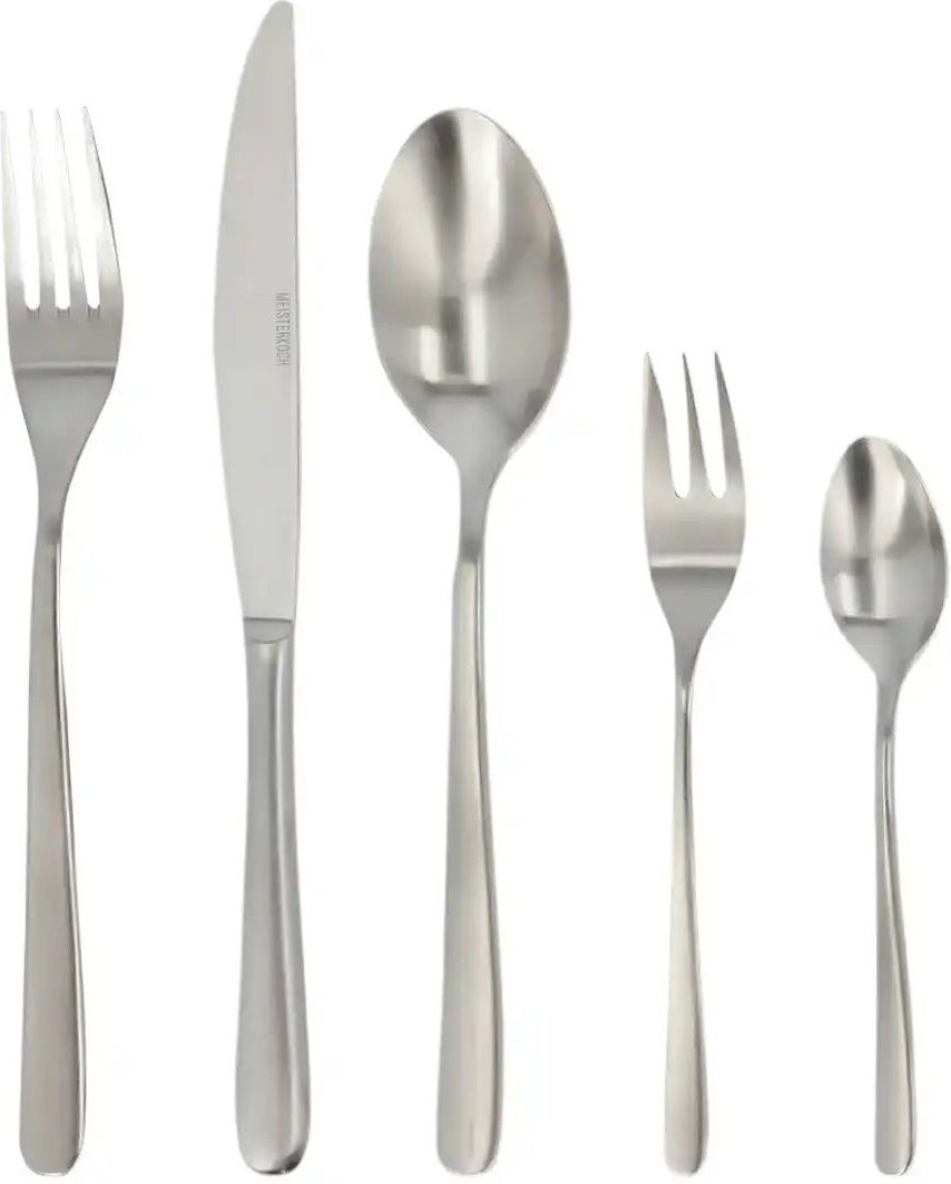 Meisterkoch Besteckset 30-teilig RONDO ¦ silber ¦ Edelstahl Besteck > Besteck-Sets - Höffner