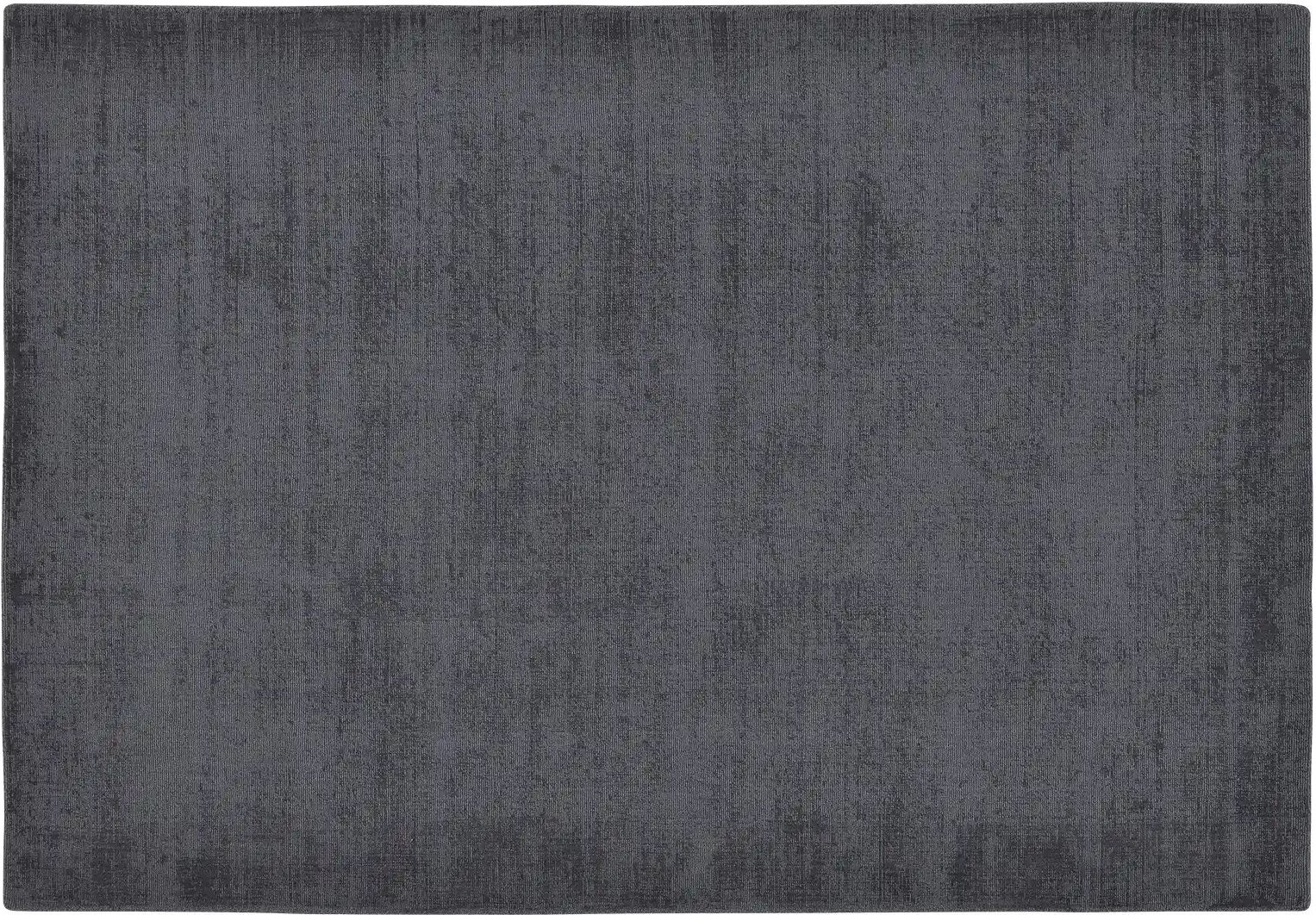 Handweb-Teppich Vinaya ¦ schwarz ¦ Wolle ¦ Maße (cm): B: 160 Teppiche > Einfarbige Teppiche - Höffner