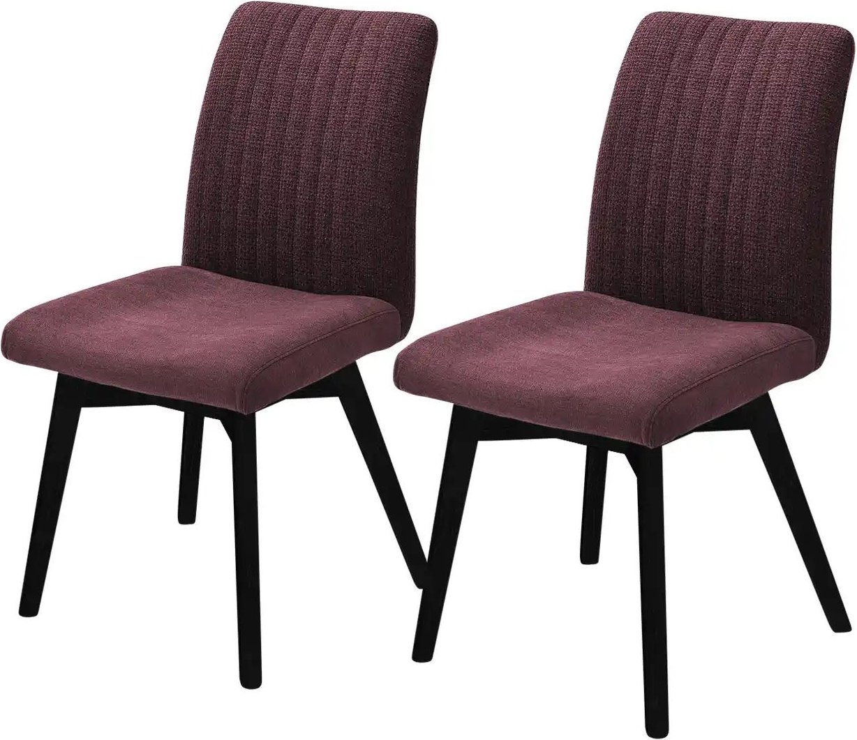 Woodford 2er Set Polsterstuhl im 2er Set Menda ¦ rot ¦ Maße (cm): B: 47 H: 88 T: 69.0 Stühle > Küchenstühle > Polster Kü...