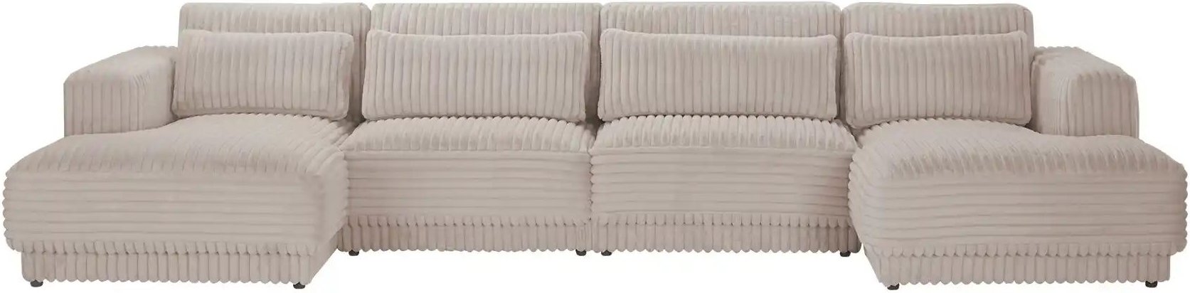 switch Wohnlandschaft Torrino ¦ beige ¦ Maße (cm): B: 420 H: 95 T: 173.0 Polstermöbel > Sofas > Wohnlandschaften - Höff...