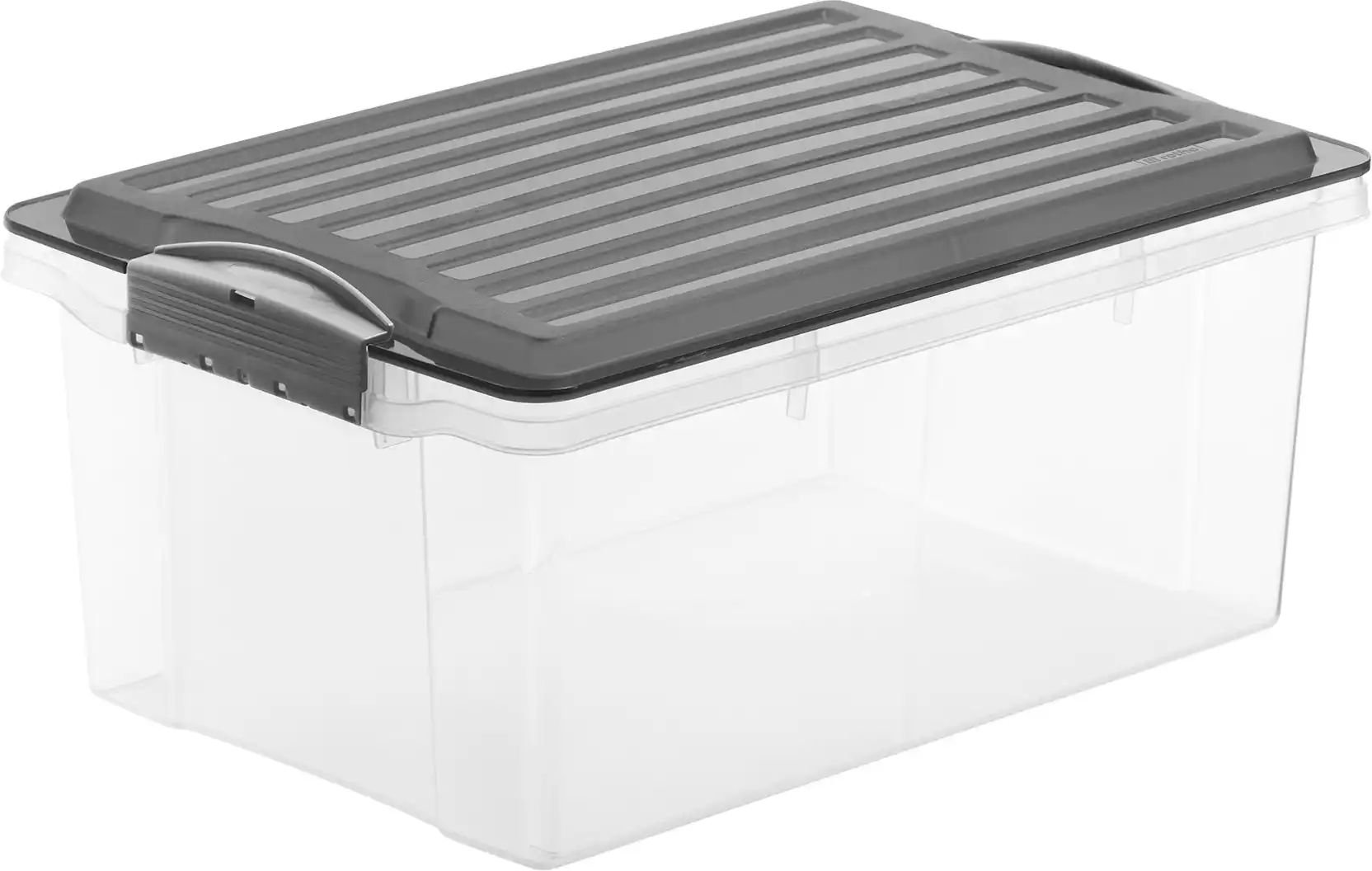 Rotho Aufbewahrungsbox ¦ grau ¦ Polypropylen ¦ Maße (cm): B: 27,5 H: 18 Aufbewahrung > Aufbewahrungsboxen - Höffner