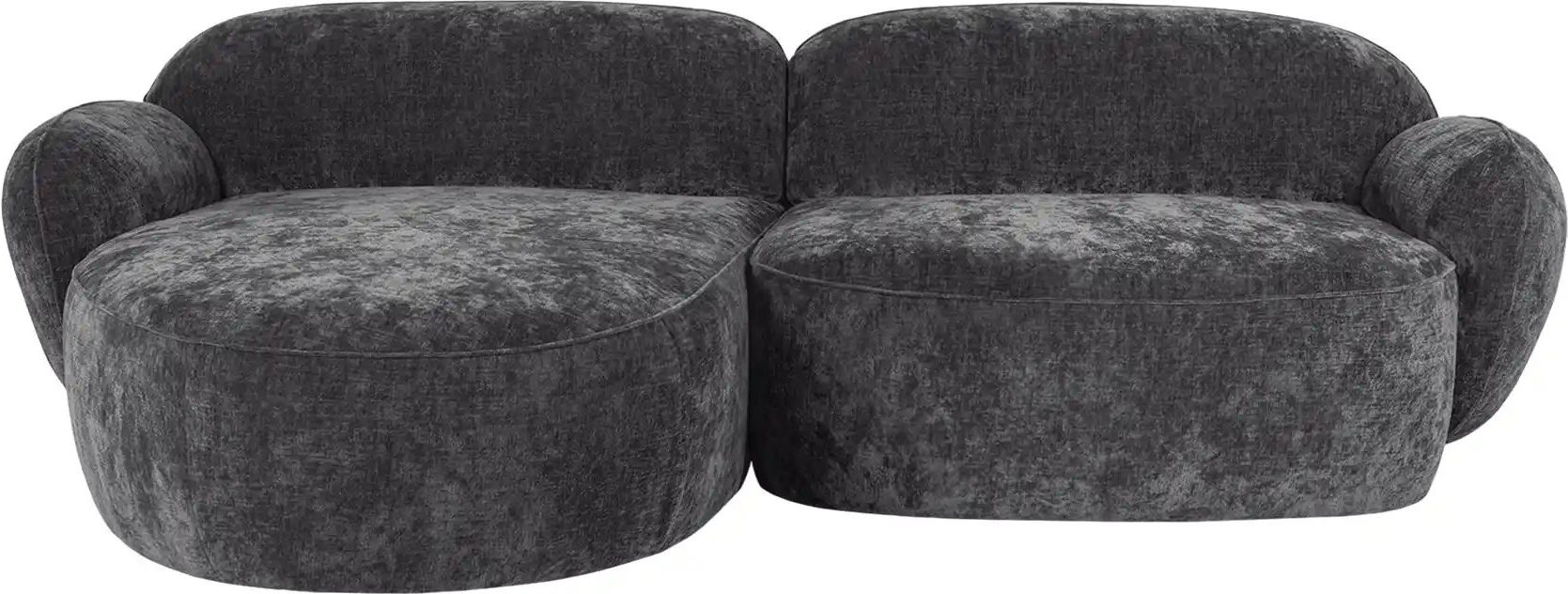 SOHO Ecksofa Bubble ¦ grau ¦ Maße (cm): B: 236 H: 80 T: 164.0 Polstermöbel > Sofas > Ecksofas - Höffner