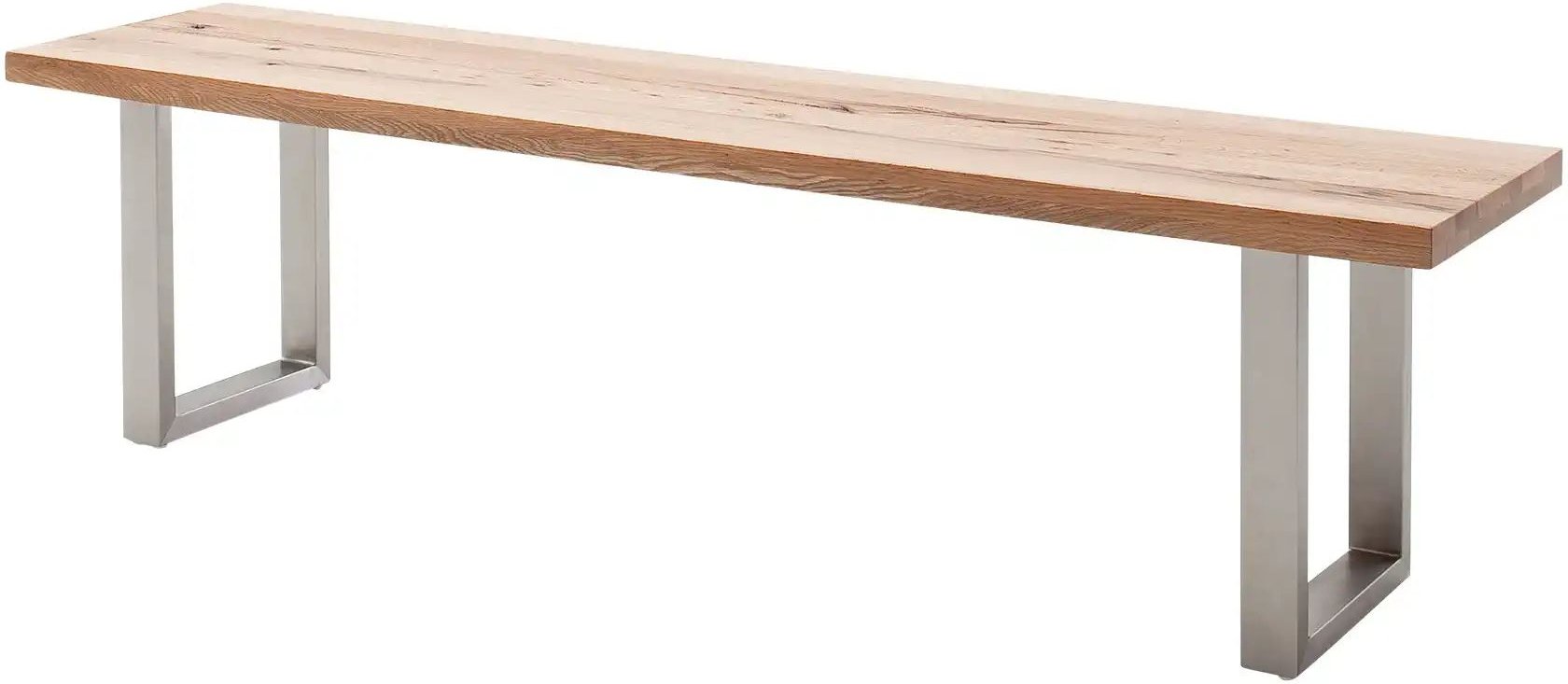 Thumbnail - Woodford Kufenbank massiv Lavello ¦ holzfarben ¦ Maße (cm): B: 220 H: 50 T: 40.0 Bänke > Einzelbänke - Höffner