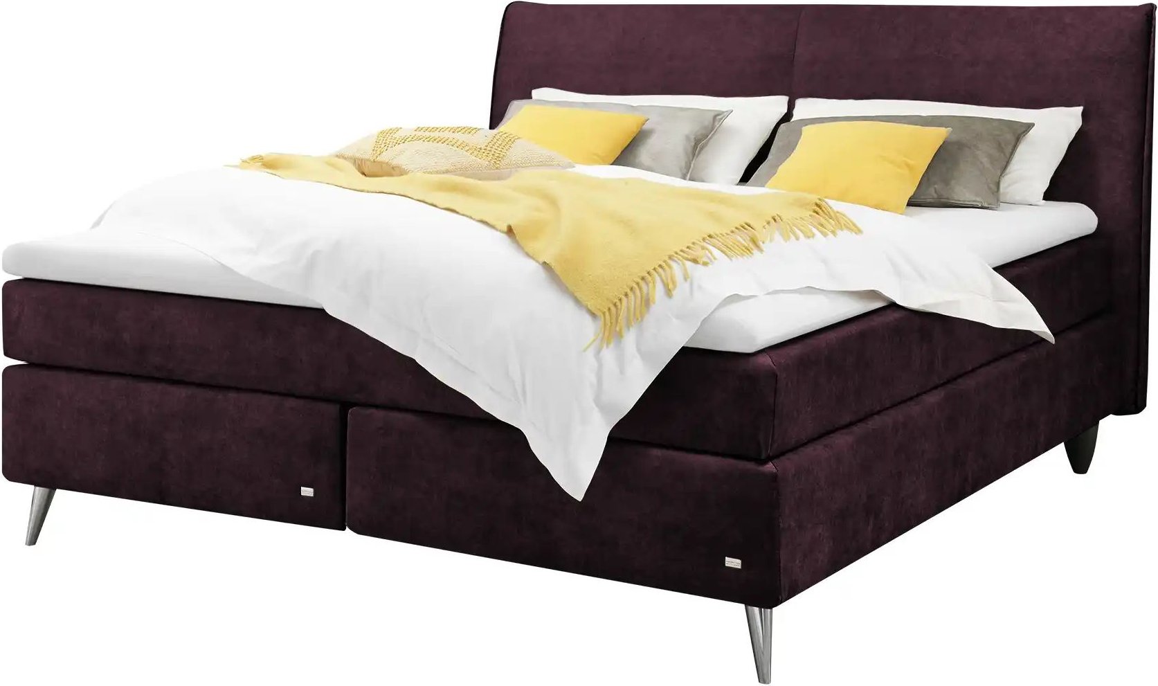 RUF Boxspringbett Aurelia ¦ rot ¦ Maße (cm): B: 170 H: 114 Betten > Boxspringbetten - Höffner