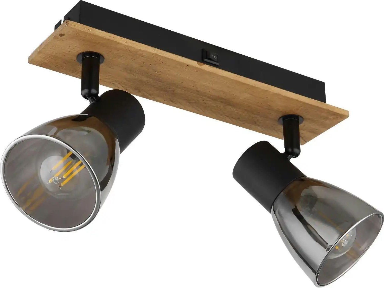 Globo Lighting Wandleuchte ¦ braun ¦ Maße (cm): B: 25 H: 15,5 T: 7.0 Lampen & Leuchten > Wandleuchten - Höffner