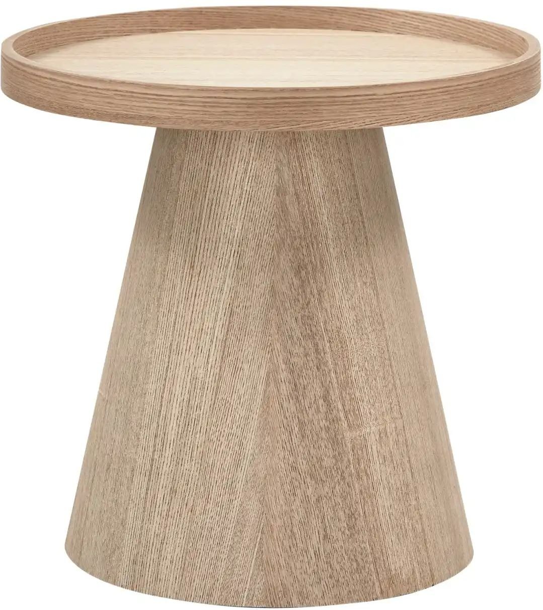 WOOOD Beistelltisch ¦ holzfarben ¦ Maße (cm): H: 38 Ø: 39 Tische > Beistelltische > Beistelltische ohne Rollen - Höff...