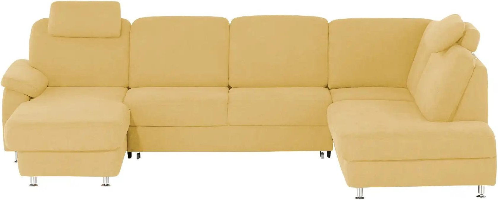 meinSofa Wohnlandschaft  Oliver ¦ gelb ¦ Maße (cm): B: 300 H: 85 T: 202.0 Polstermöbel > Sofas > Schlafsofas - Höffner