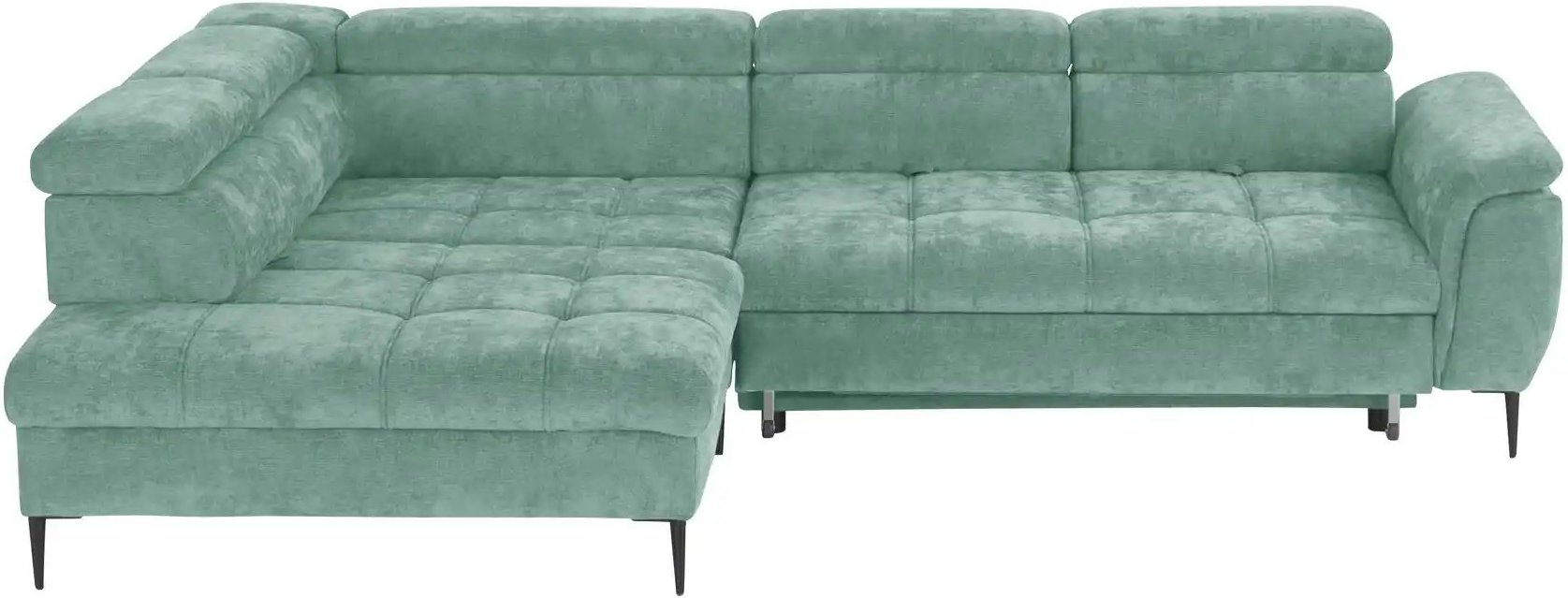switch Ecksofa Denver ¦ grün ¦ Maße (cm): B: 290 H: 94 T: 217.0 Polstermöbel > Sofas > Ecksofas - Höffner