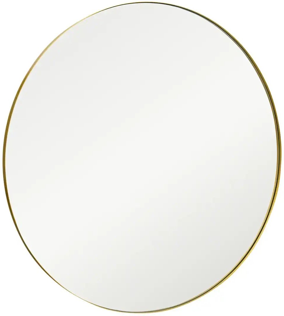 Roomers Spiegel Pannone ¦ gold ¦ Metall,Glas ¦ Maße (cm): T: 3.0 Ø: 110 Garderoben & Kleiderstangen > Garderoben Spieg...