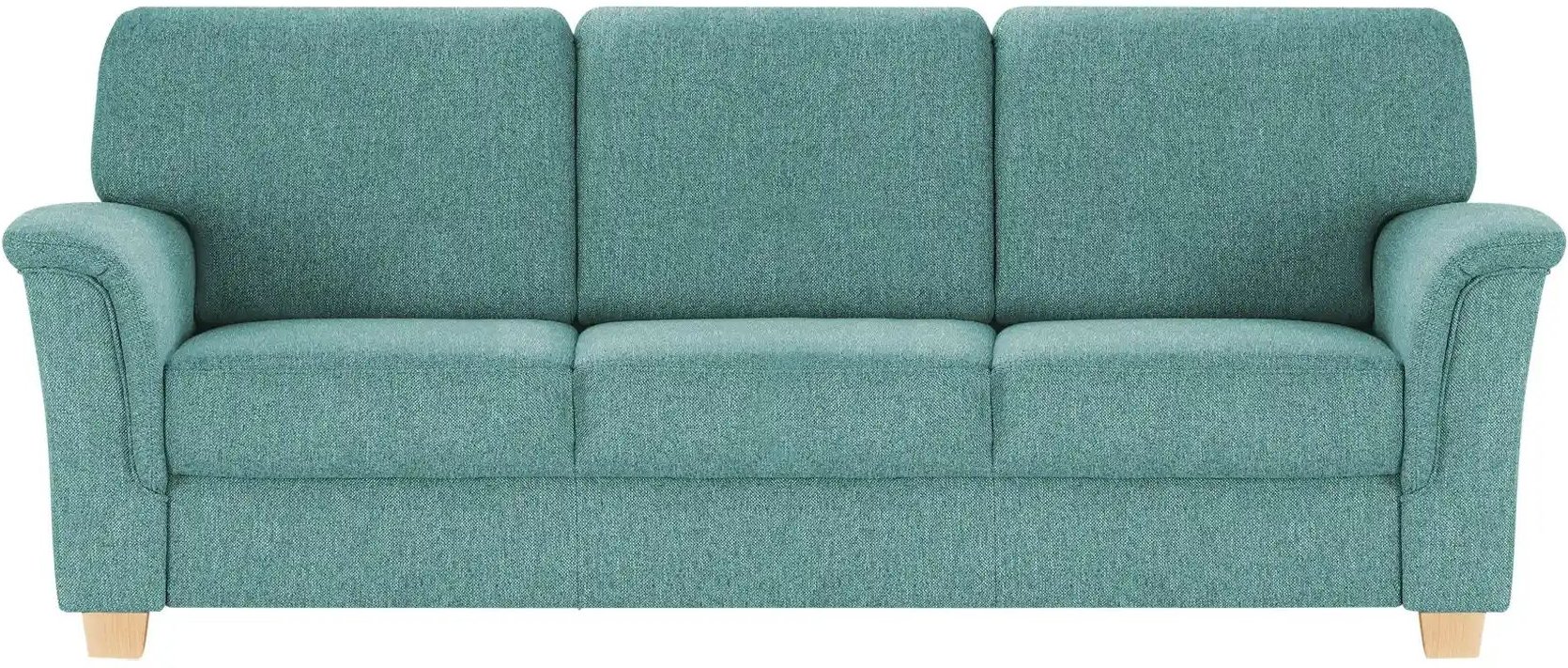 smart Sofa Valencia ¦ türkis/petrol ¦ Maße (cm): B: 224 H: 90 T: 93.0 Polstermöbel > Sofas > 3-Sitzer - Höffner