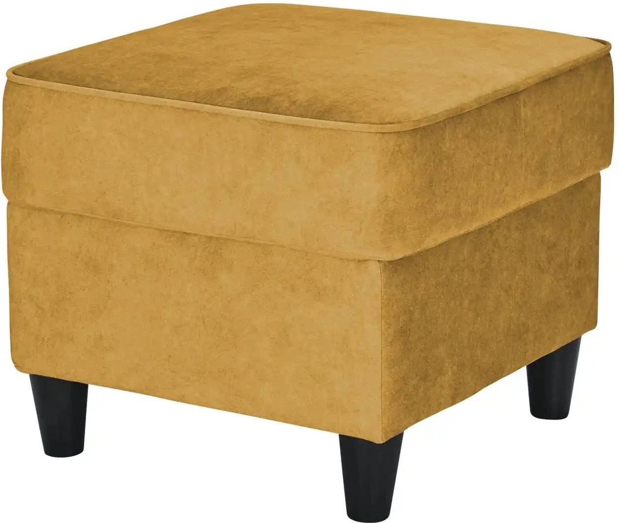 Hocker Kivana ¦ gelb ¦ Maße (cm): B: 52 H: 45 T: 52.0 Polstermöbel > Hocker - Höffner