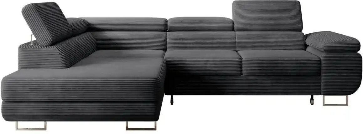 Selsey Ecksofa mit Schlaffunktion Stevil ¦ grau ¦ Maße (cm): B: 275 H: 90 Polstermöbel > Sofas > Ecksofas - Höffner