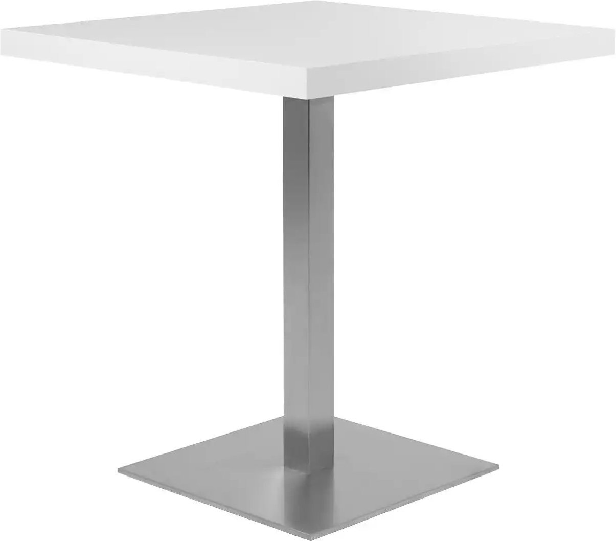 Esstisch Kris ¦ weiß ¦ Maße (cm): B: 70 H: 75 Tische > Esstische > Esstische eckig - Höffner