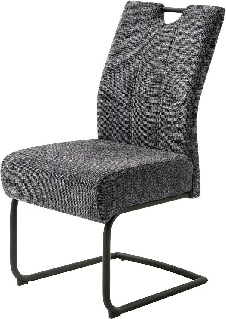 uno Freischwinger mit Griff June ¦ grau ¦ Maße (cm): B: 49 H: 98 T: 63.0 Stühle > Schwingstühle - Höffner