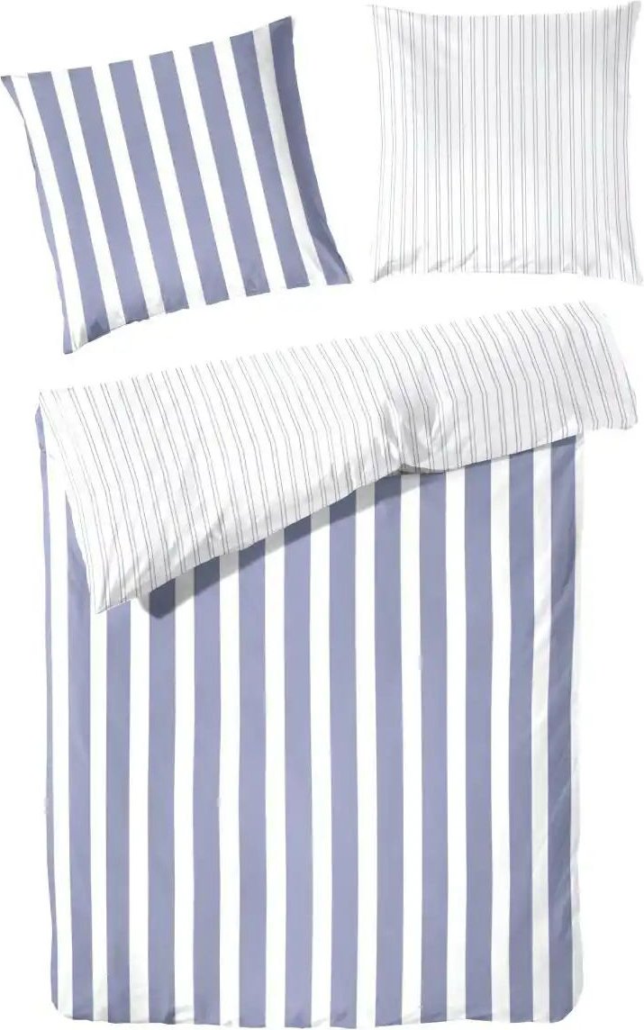 Perkal Bettwäsche-Set ¦ blau ¦ Maße (cm): B: 135 H: 1 Bettwaren > Bettwäsche > Bettwäsche ganzjährig - Höffner