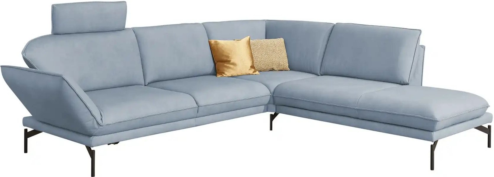 Thumbnail - himolla Ecksofa 1478 ¦ blau ¦ Maße (cm): B: 275 H: 87 Polstermöbel > Sofas > Ecksofas - Höffner