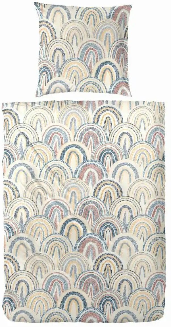 Bettwäsche-Set   ¦ beige ¦ Maße (cm): B: 155 H: 1 Bettwaren > Bettwäsche > Bettwäsche ganzjährig - Höffner