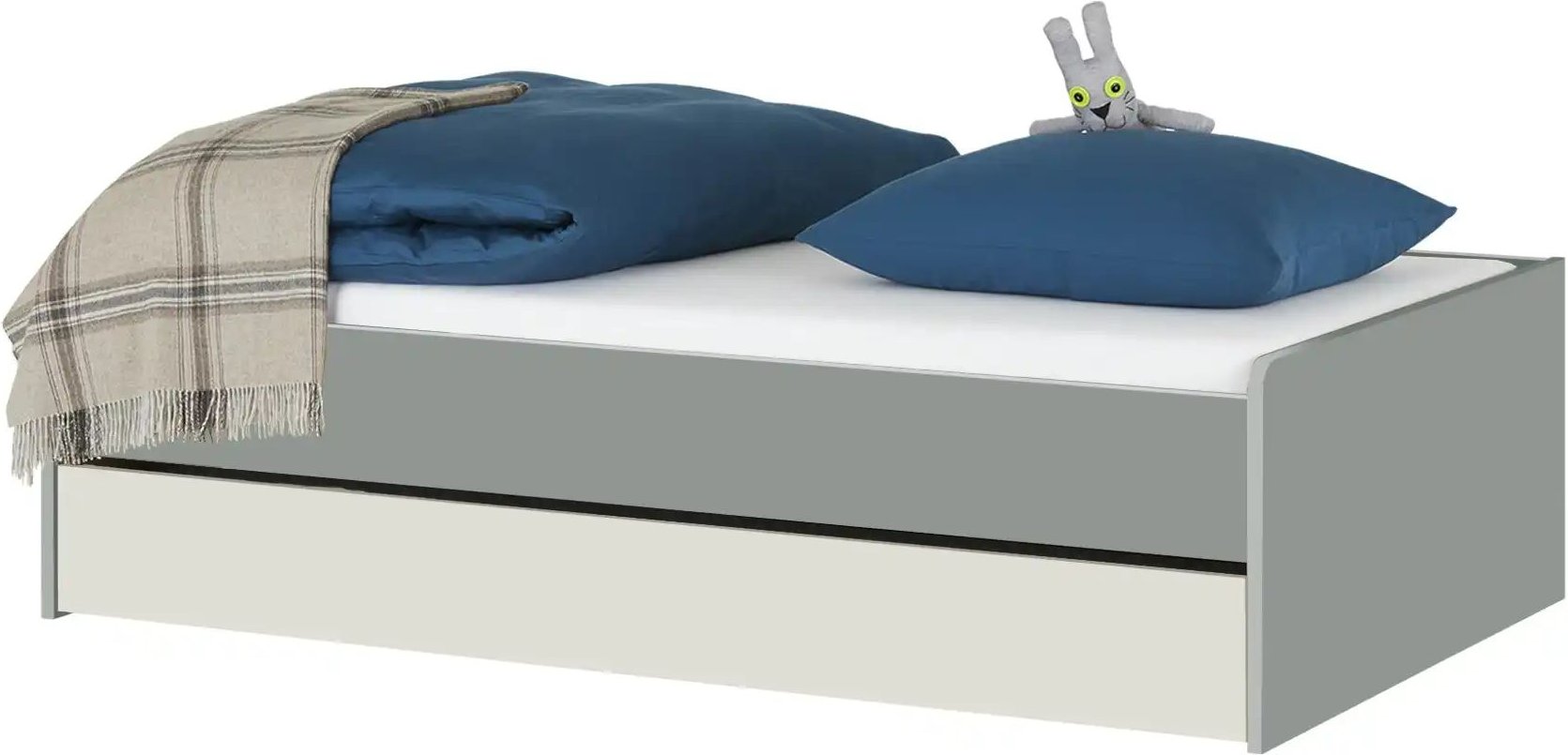 Duobett Grow Up ¦ grau ¦ Maße (cm): B: 97 H: 54,5 Betten > Bettgestelle - Höffner