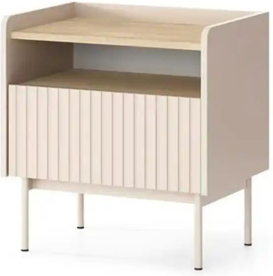 Nachtkommode Levant ¦ beige ¦ Maße (cm): B: 53,4 H: 56 Tische > Nachttische - Höffner