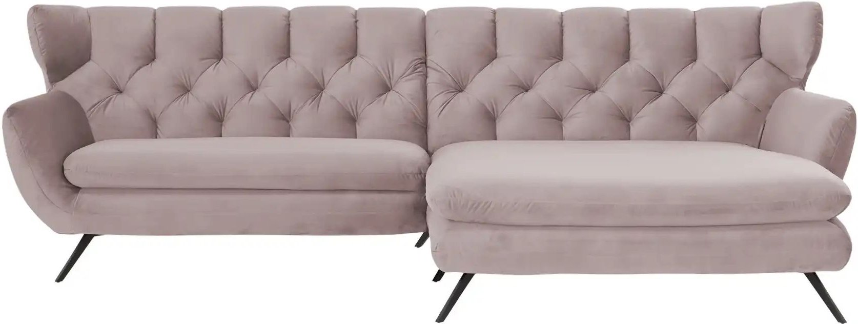 Jette Home Ecksofa Caldara ¦ rosa/pink ¦ Maße (cm): B: 300 H: 94 T: 175.0 Polstermöbel > Sofas > Ecksofas - Höffner