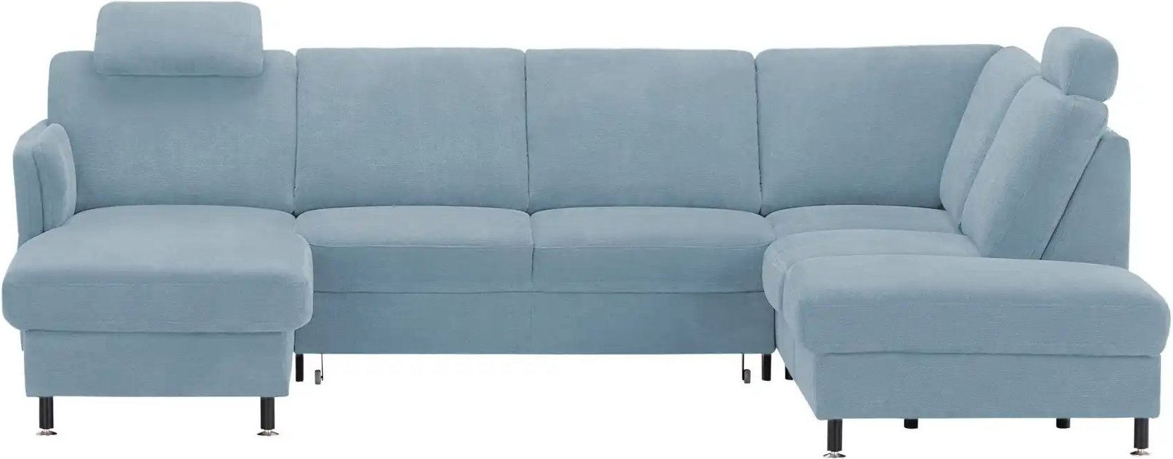 meinSofa Wohnlandschaft  Veit ¦ blau ¦ Maße (cm): B: 305 H: 90 T: 200.0 Polstermöbel > Sofas > Wohnlandschaften - Höffne...
