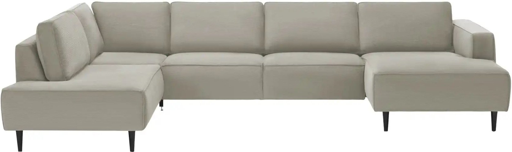 SOHO Wohnlandschaft Jesska ¦ grau ¦ Maße (cm): B: 335 H: 83 T: 200.0 Polstermöbel > Sofas > Wohnlandschaften - Höffner