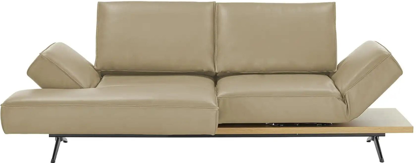KOINOR Ecksofa Echtleder Phoenix ¦ beige ¦ Maße (cm): B: 240 H: 116 T: 132.0 Polstermöbel > Sofas > Ecksofas - Höffner