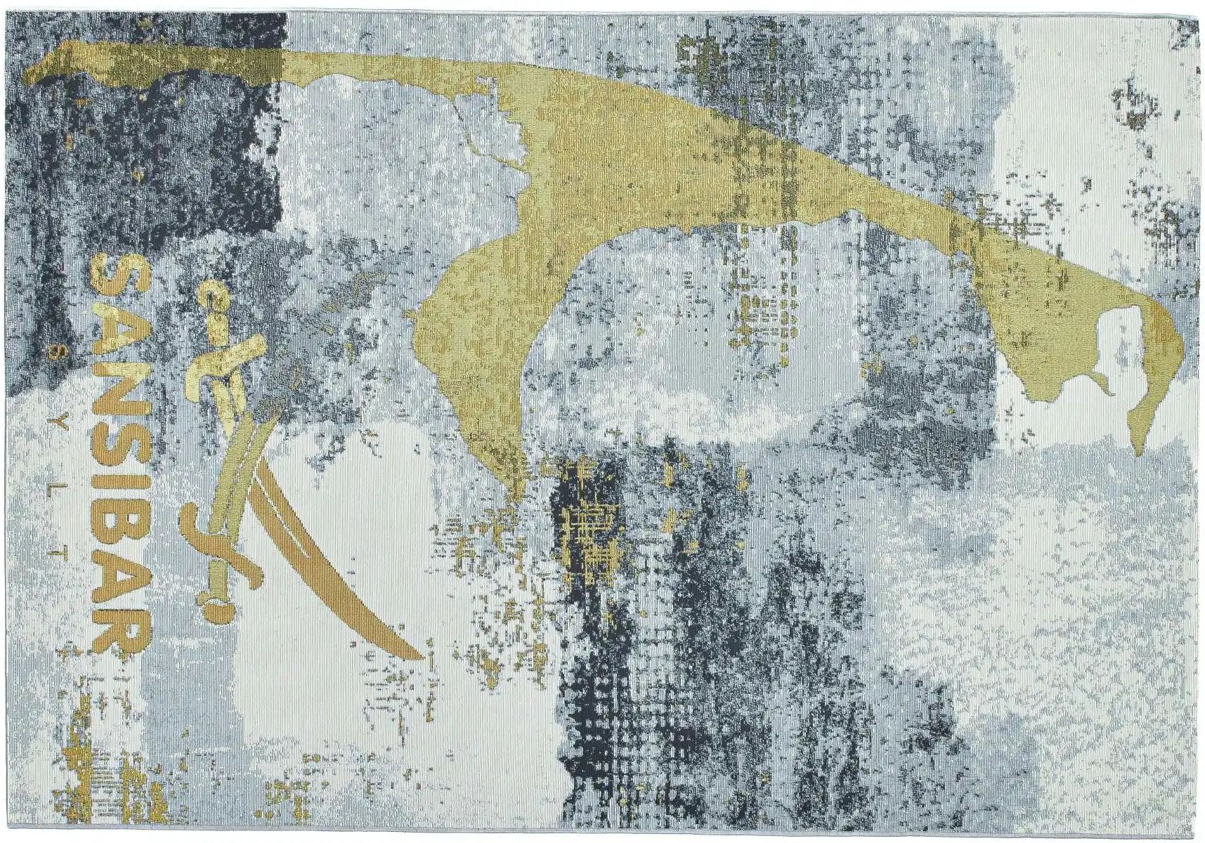 SANSIBAR Sylt Outdoorteppich Rantum Beach ¦ grau ¦ Synthetische Fasern ¦ Maße (cm): B: 120 Teppiche > Outdoor Teppiche ...