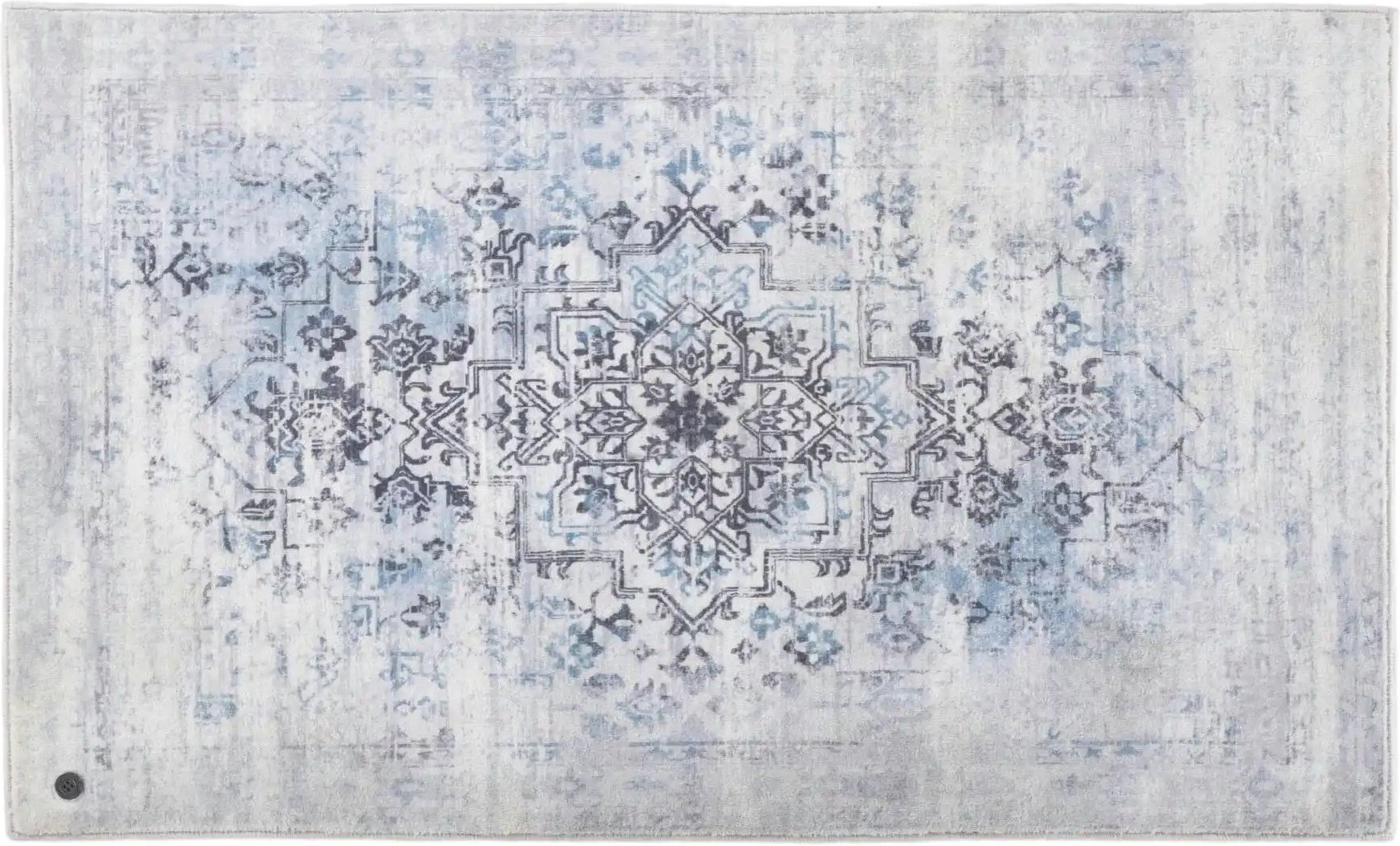 Tom Tailor Badteppich Oriental ¦ blau ¦ Synthetik ¦ Maße (cm): B: 60 H: 0,7 Badtextilien > Badematten & Badvorleger - H...