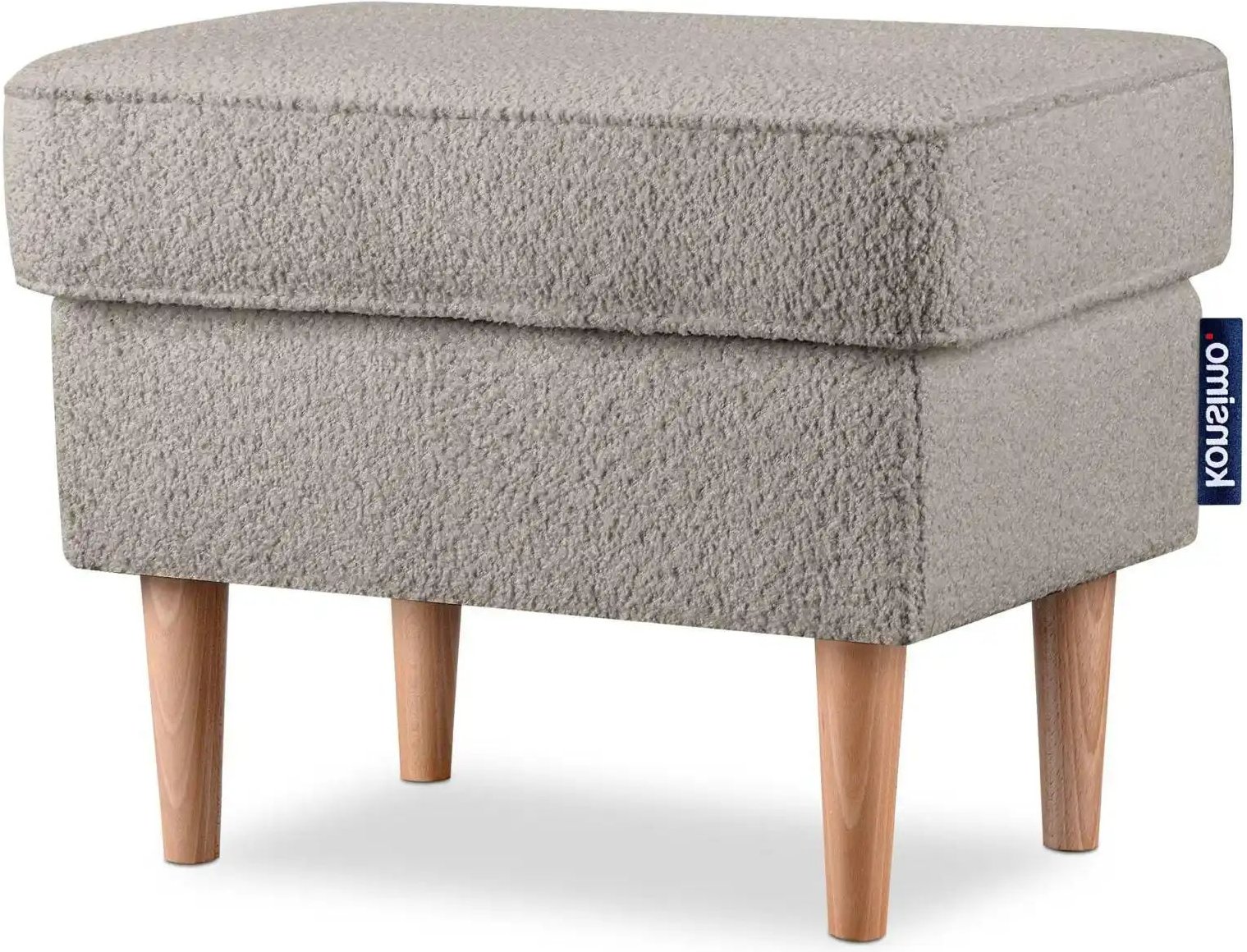 KONSIMO Hocker Stralis ¦ beige ¦ Maße (cm): B: 41 H: 43 Polstermöbel > Hocker - Höffner
