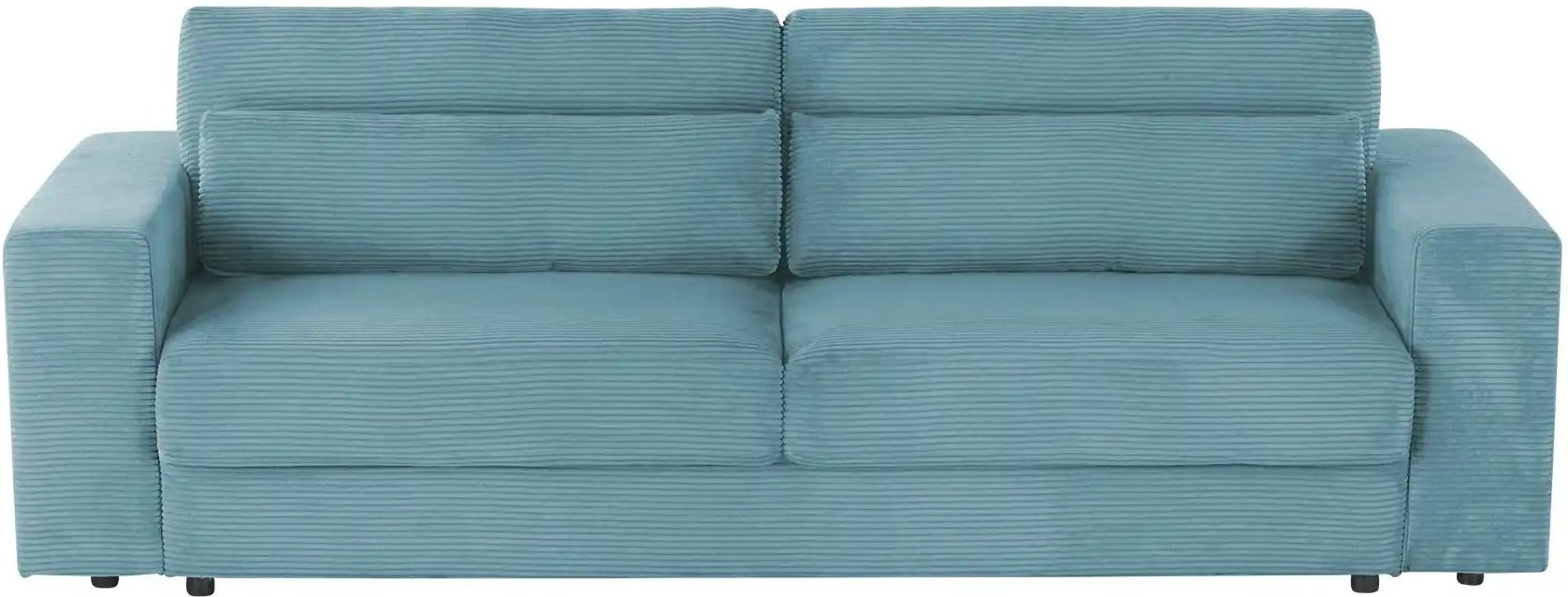 Big Sofa mit Schlaffunktion Branna ¦ türkis/petrol ¦ Maße (cm): B: 250 H: 101 T: 105.0 Polstermöbel > Sofas > 2-Sitzer ...