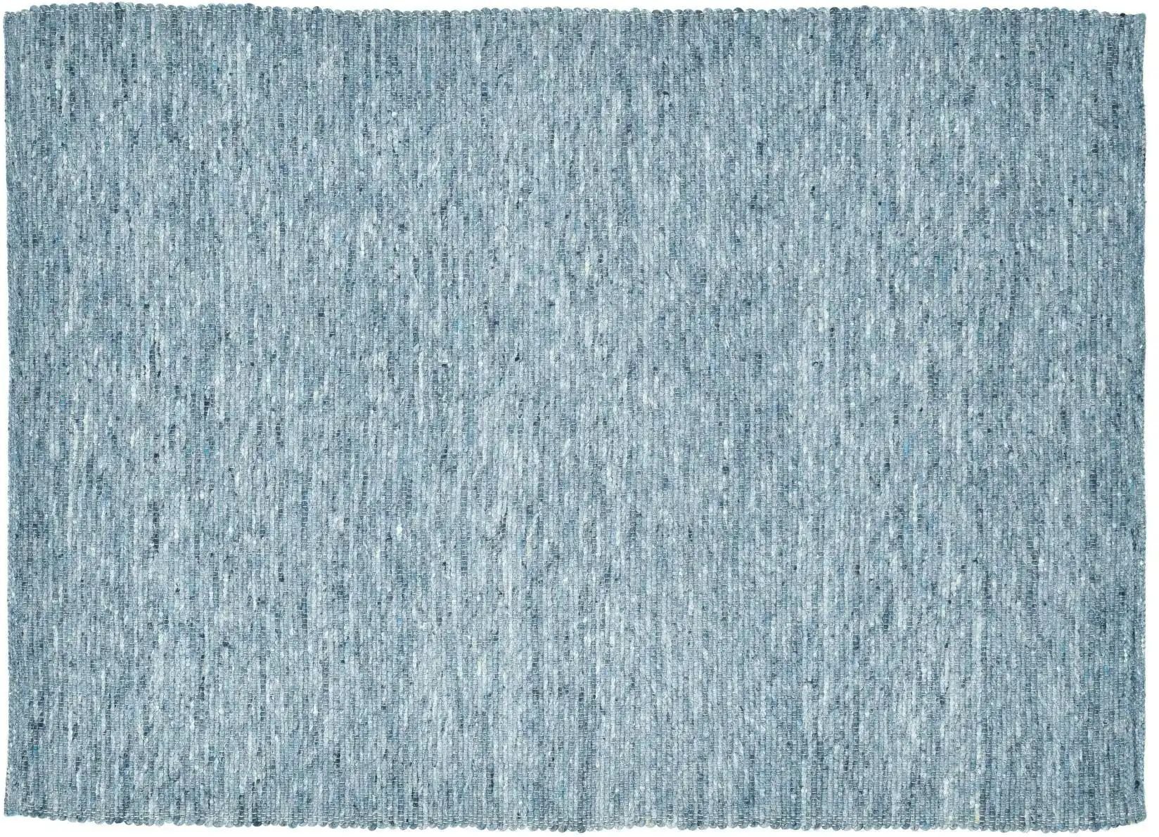 SANSIBAR Sylt Wollteppich Hörnum ¦ blau ¦ Wolle ¦ Maße (cm): B: 190 H: 1,2 Teppiche > Wohnteppiche - Höffner