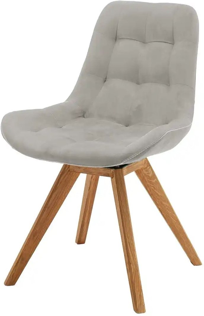 Thumbnail - Woodford Esszimmerstuhl mit erhöhter Sitzkante Bennet ¦ grau ¦ Maße (cm): B: 56 H: 84 T: 63.0 Stühle > Küchenstühle > Po...