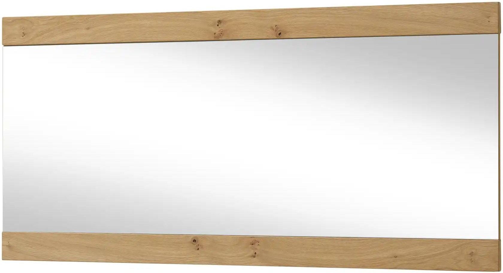 Woodford Spiegel 125 x 59 cm Lina ¦ holzfarben ¦ Glas,Aluminium,Holzwerkstoff ¦ Maße (cm): B: 125 H: 59 T: 2.0 Garderobe...