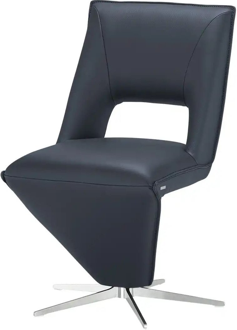 KOINOR Polsterstuhl drehbar Merlin ¦ blau ¦ Maße (cm): B: 51 H: 89 T: 64.0 Stühle > Schwingstühle - Höffner