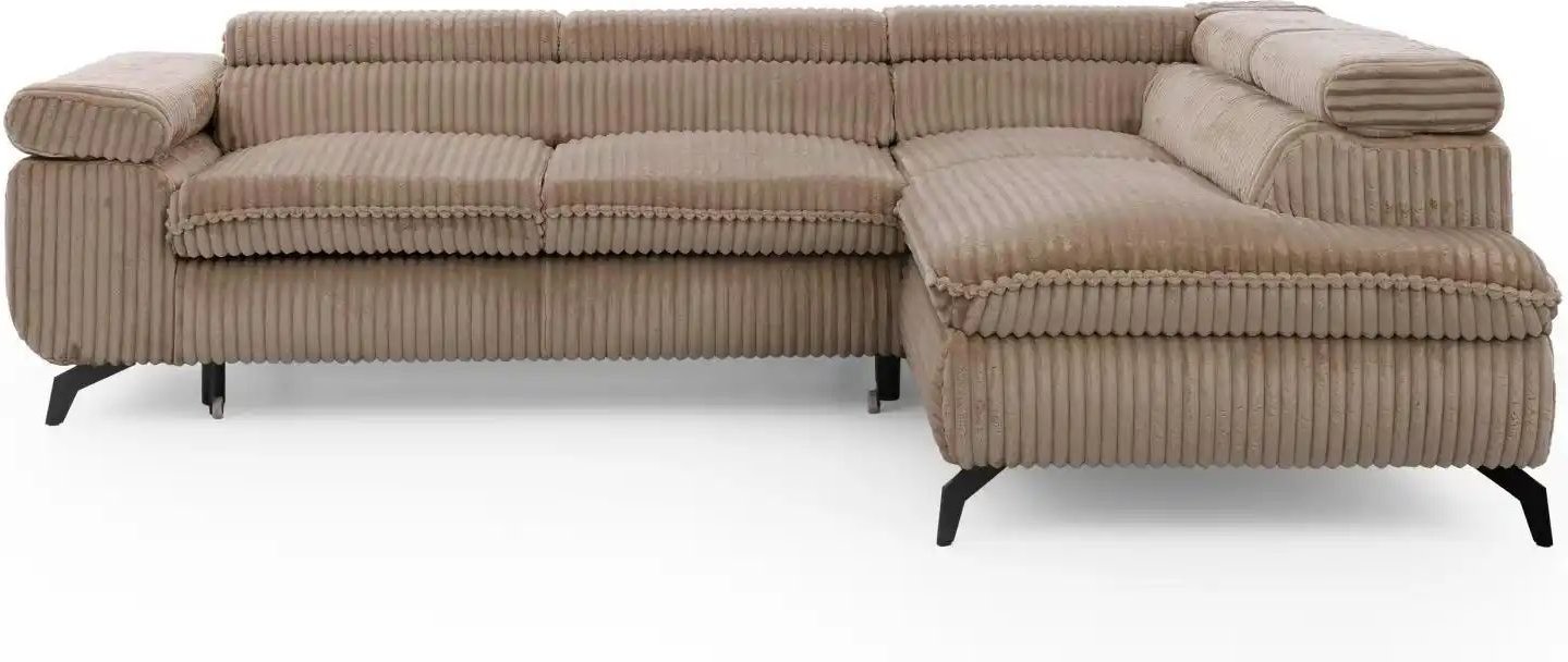 S-STYLE Ecksofa mit Schlaffunktion Bonnie ¦ beige ¦ Maße (cm): B: 275 H: 76 Polstermöbel > Sofas > Ecksofas - Höffner