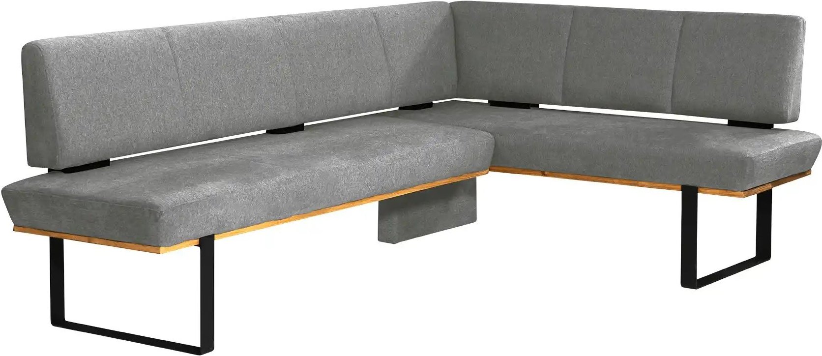 Eckbank Philip ¦ grau ¦ Maße (cm): B: 225 H: 88 T: 175.0 Bänke > Eckbänke - Höffner