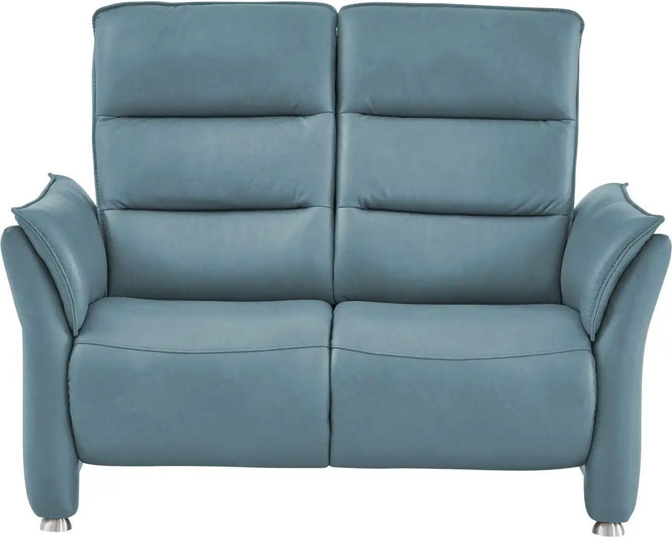 Hukla Einzelsofa Echtleder Corina ¦ blau ¦ Maße (cm): B: 146 H: 112 T: 90.0 Polstermöbel > Sofas > 2-Sitzer - Höffner