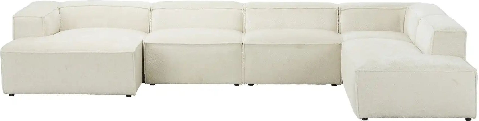 Thumbnail - Wohnlandschaft Relana ¦ creme ¦ Maße (cm): B: 395 H: 69 T: 245.0 Polstermöbel > Sofas > Modulsofas - Höffner
