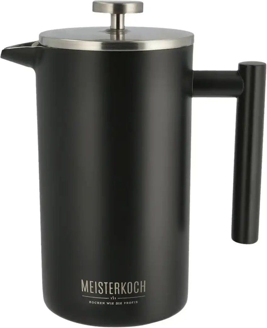 Meisterkoch Kaffeepresse CENA ¦ schwarz ¦ Edelstahl ¦ Maße (cm): H: 12,5 Ø: 22 Kaffee & Tee > Kaffeebereiter - Höffner