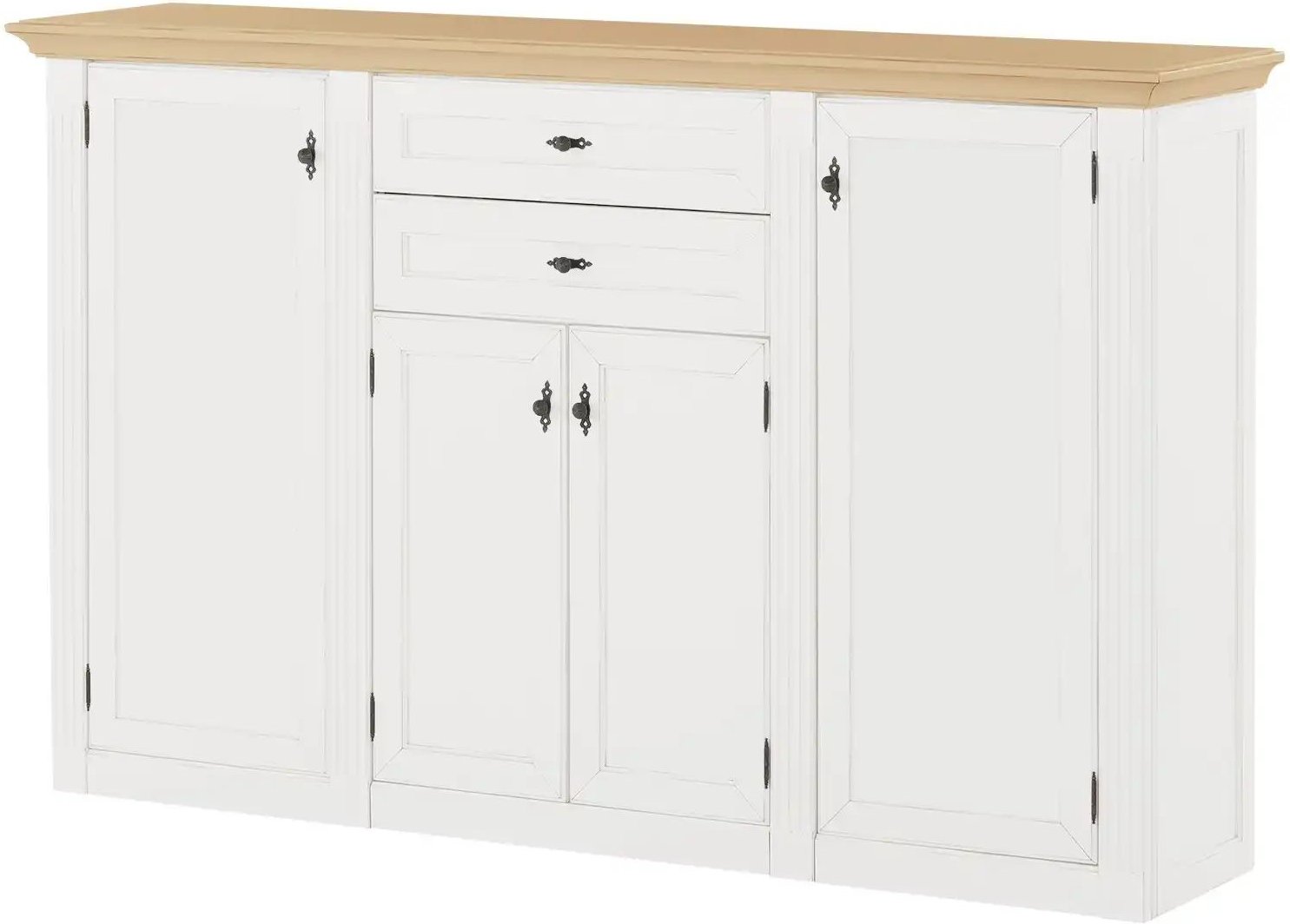 maison bleue Highboard Petit Chalet ¦ holzfarben ¦ Maße (cm): B: 192 H: 119 T: 44.0 Kommoden & Sideboards > Highboards ...