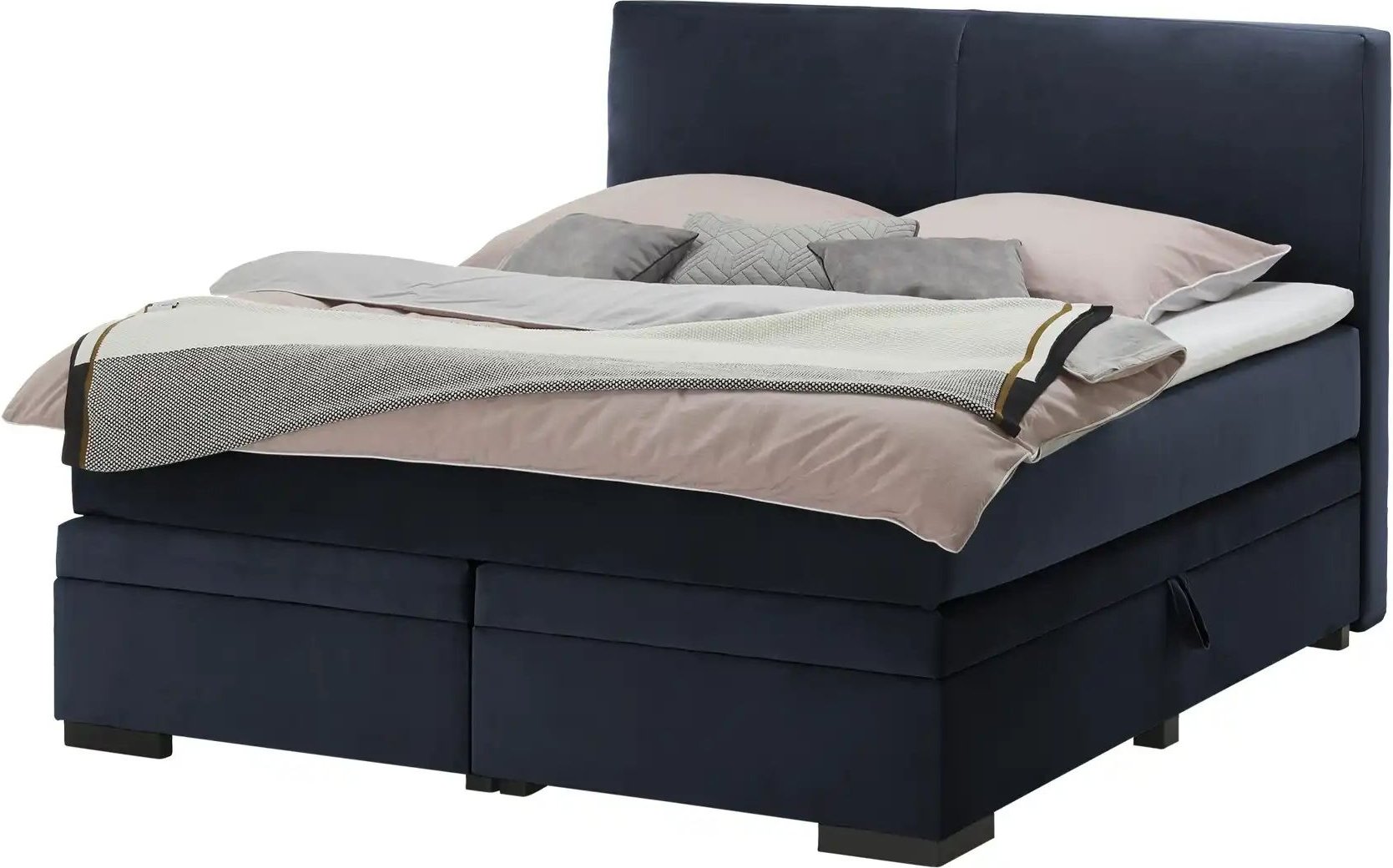 Boxi Boxspringbett mit Bettkasten Boxi Classic ¦ blau ¦ Maße (cm): B: 160 H: 125 Betten > Boxspringbetten - Höffner