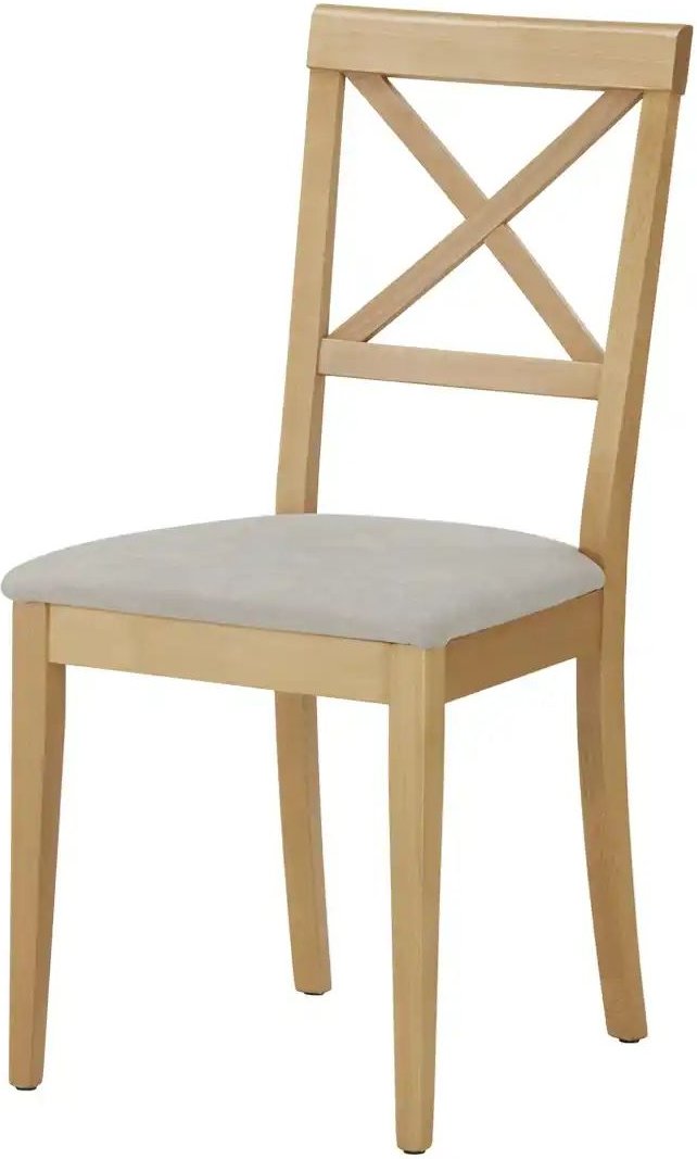 Esszimmerstuhl aus Massivholz Arne ¦ creme ¦ Maße (cm): B: 42,5 H: 90,5 T: 51.5 Stühle > Küchenstühle > Polster Küchenst...