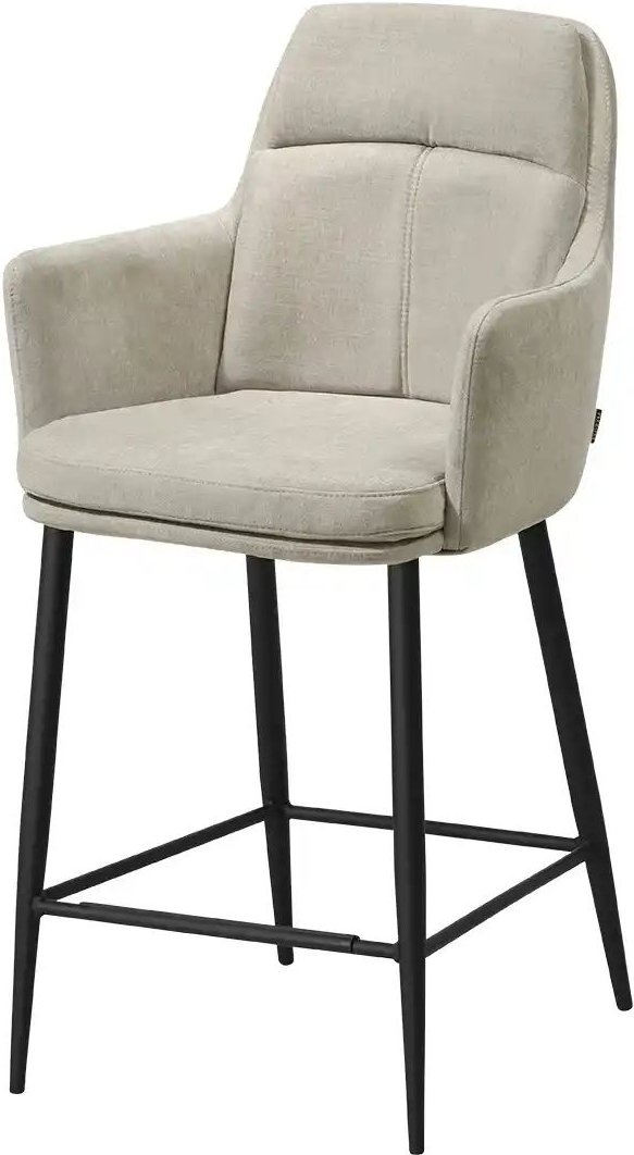 uno Barstuhl Bologna ¦ beige ¦ Maße (cm): B: 57 H: 102 T: 66.0 Polstermöbel > Hocker > Barhocker - Höffner