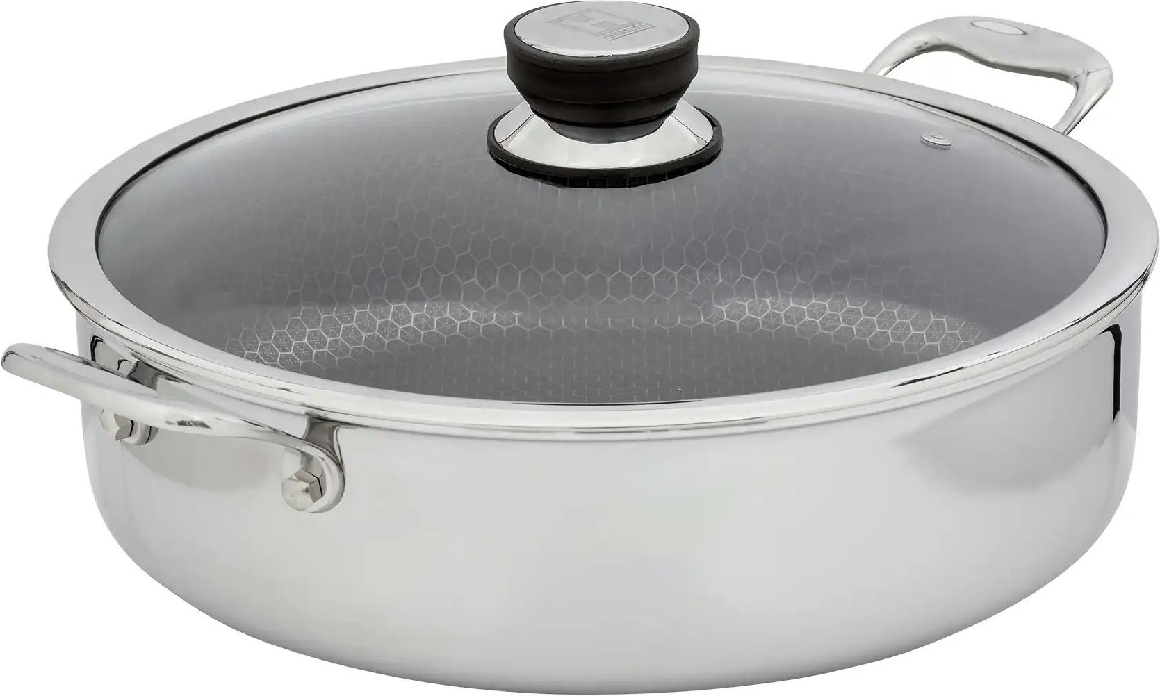 Hensslers Bräter ¦ silber ¦ Edelstahl Ø: 32 Töpfe & Pfannen & Zubehör > Töpfe > Bräter - Höffner