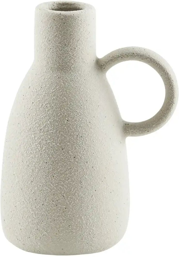 HOME STORY Vase ¦ grau ¦ Steinzeug ¦ Maße (cm): B: 6,4 H: 12,5 Accessoires > Vasen - Höffner