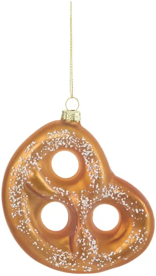 HOME STORY Weihnachtsbaumschmuck Brezel ¦ braun ¦ Glas,Aluminium ¦ Maße (cm): B: 11 H: 9 T: 3.0 Weihnachten - Höffner